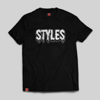 Black Embroidered  T-shirt image 5