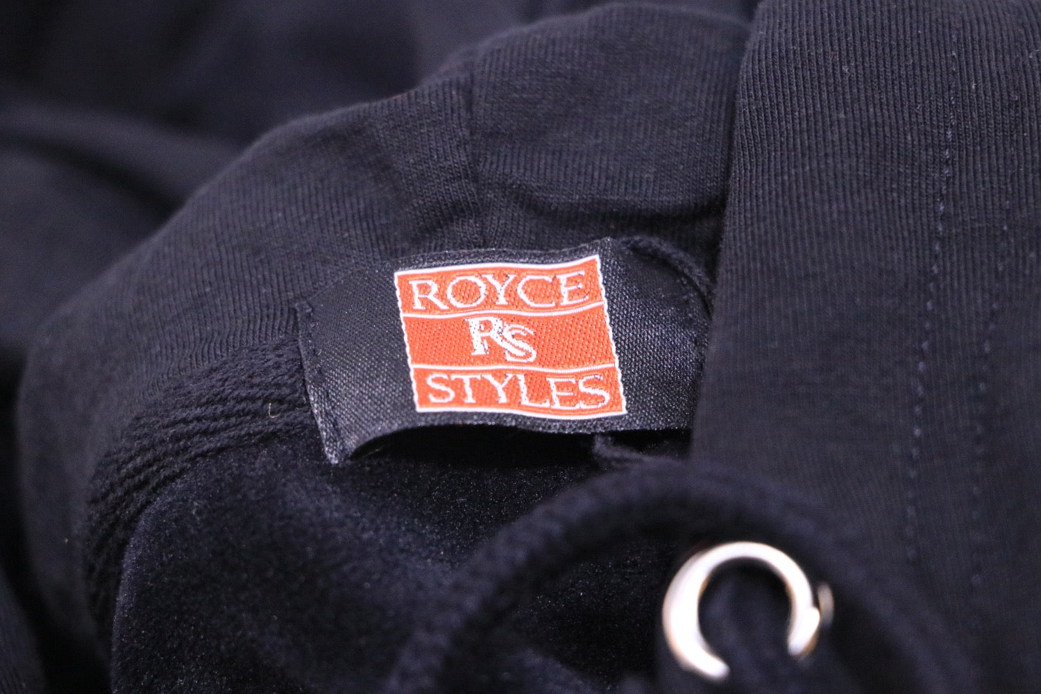 Black Embroidered  Hoodie image 10