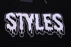 Black Embroidered  Hoodie image 7
