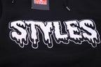 Black Embroidered  Crewneck image 7