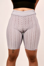 Gray Biker Shorts image 1