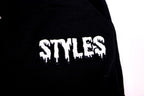 Black Embroidered Shorts image 6