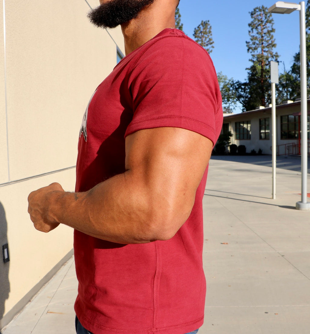 Cranberry "RED" Embroidered T-Shirt image 8