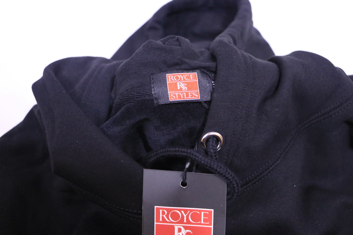 Black Embroidered  Hoodie image 9