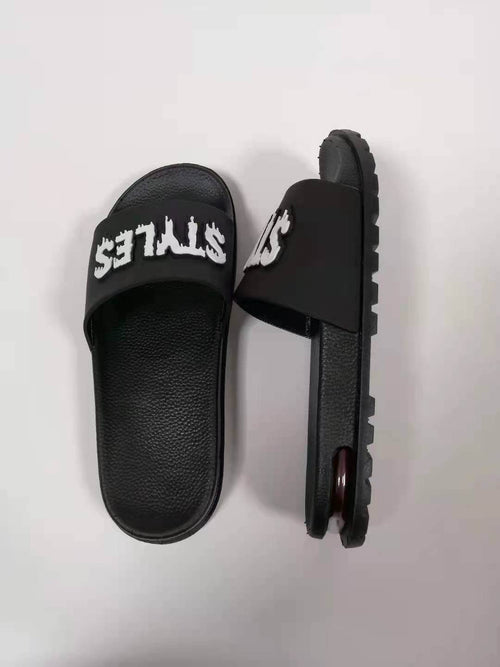 Black Air Bubble Slippers image 0