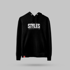 Black Embroidered  Hoodie image 1