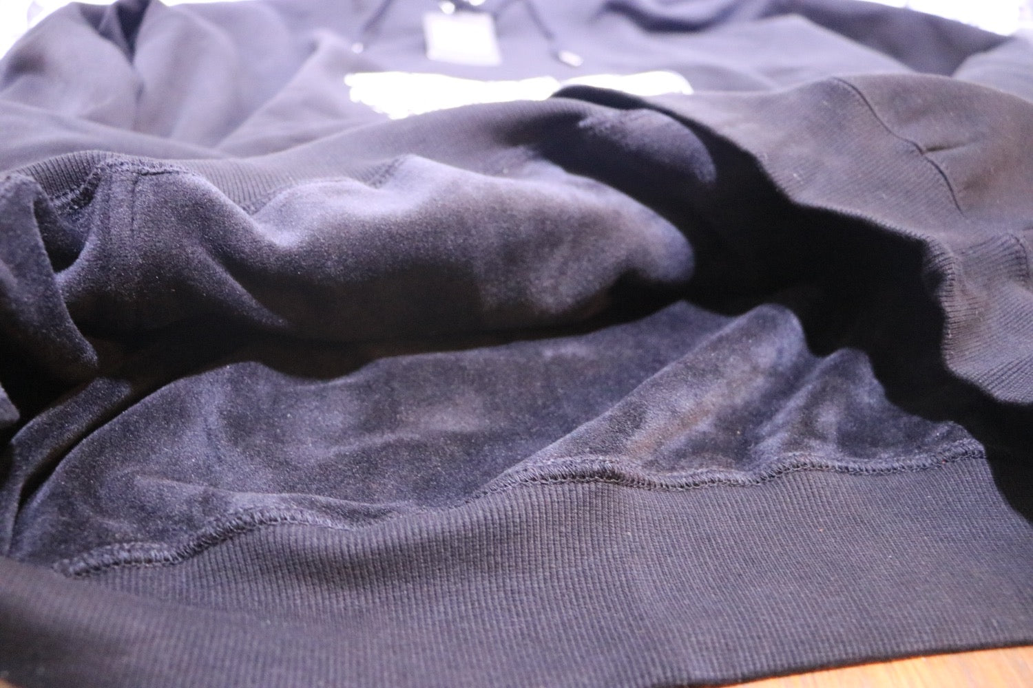 Black Embroidered  Hoodie image 11