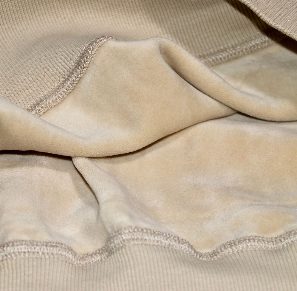 Cream Embroidered Crewneck