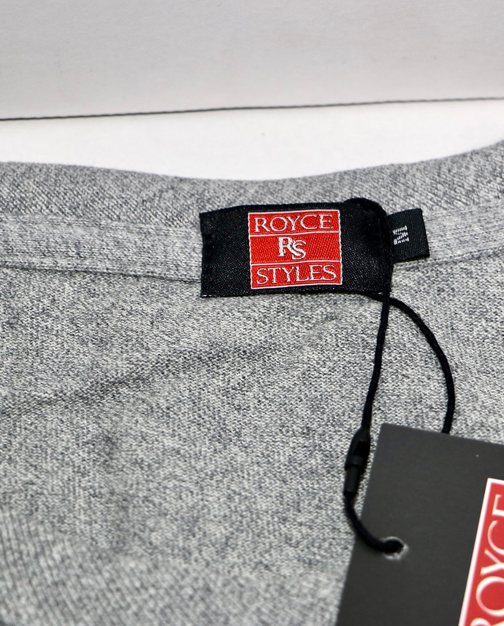 Gray Embroidered T-shirt