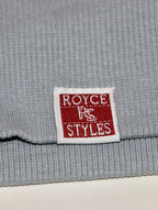 Light Embroidered Blue