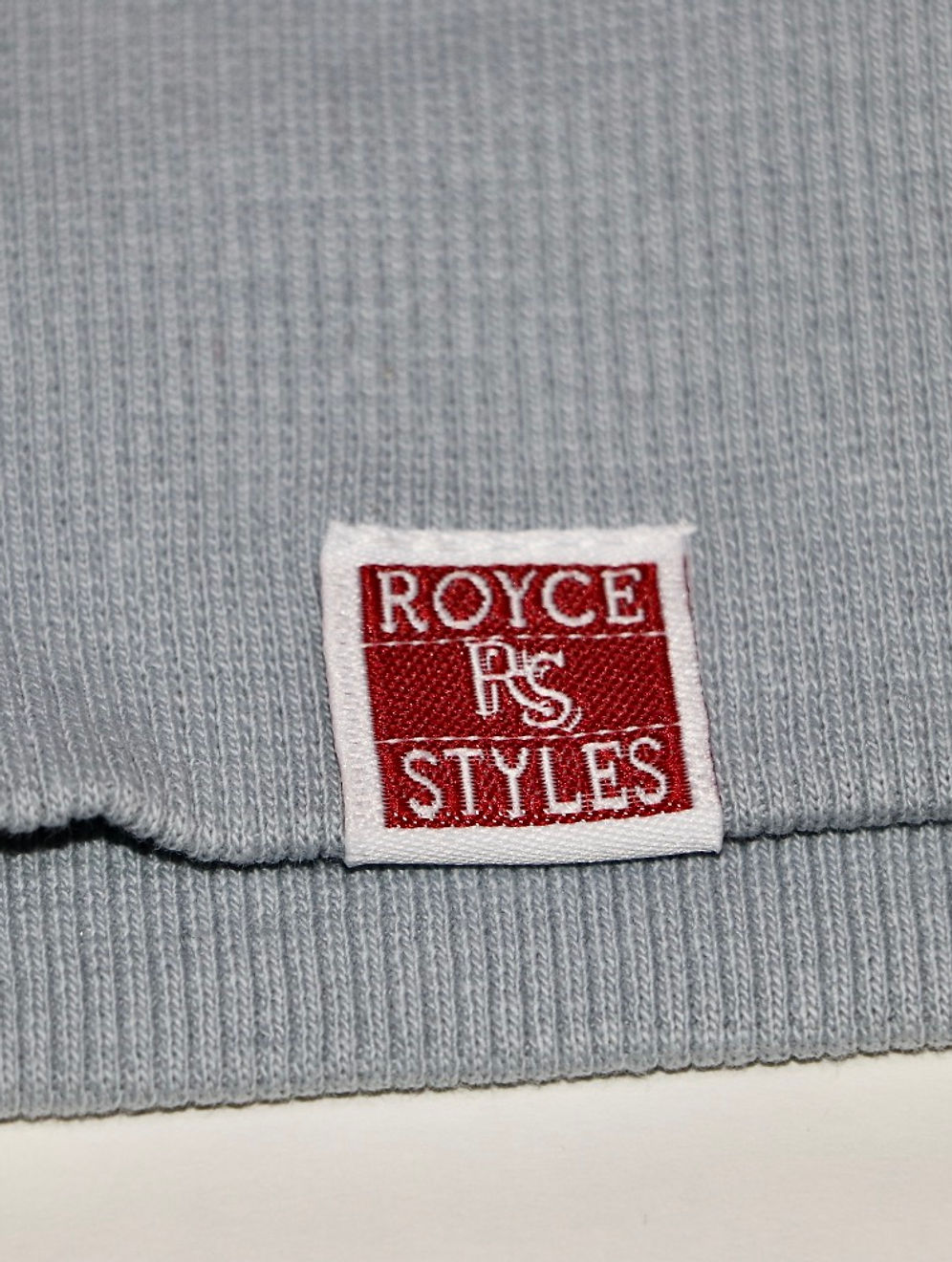 Light Embroidered Blue