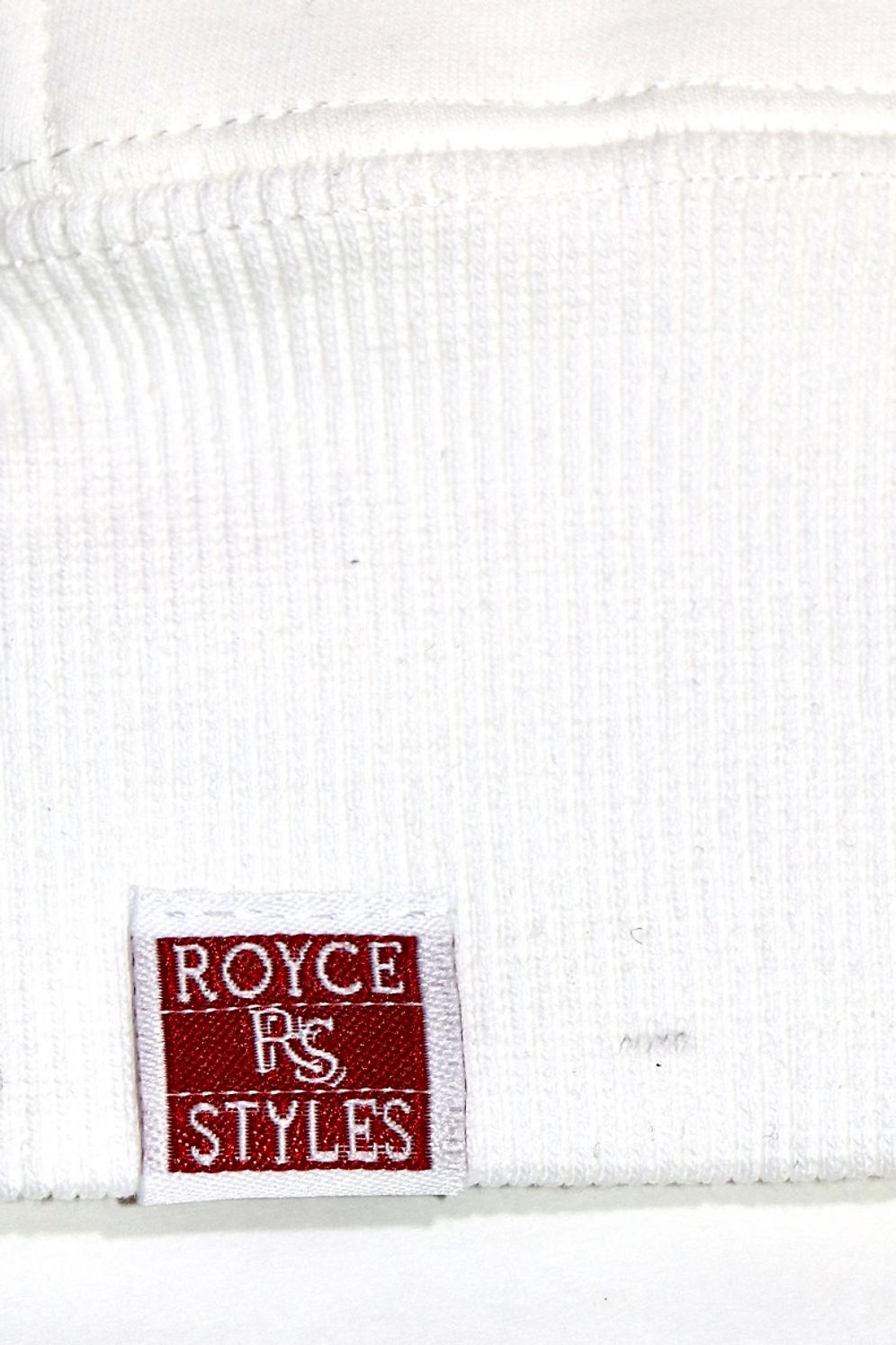 White Embroidered Hoodie