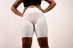 White Biker Shorts