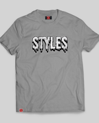 Gray Embroidered T-shirt