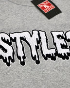 Gray Embroidered T-shirt