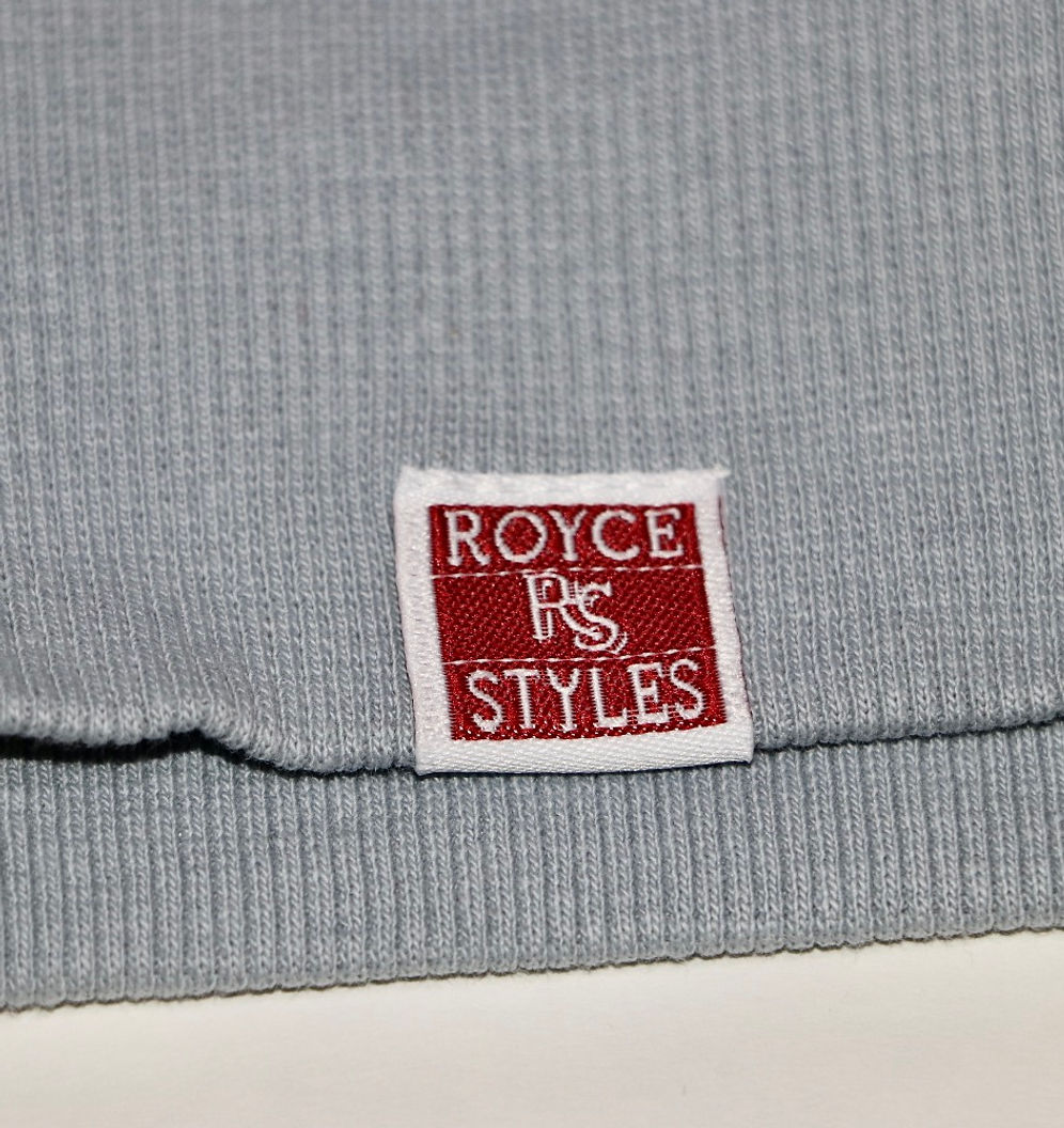 Light Blue Embroidered Crewneck