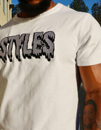 White Embroidered T-shirt