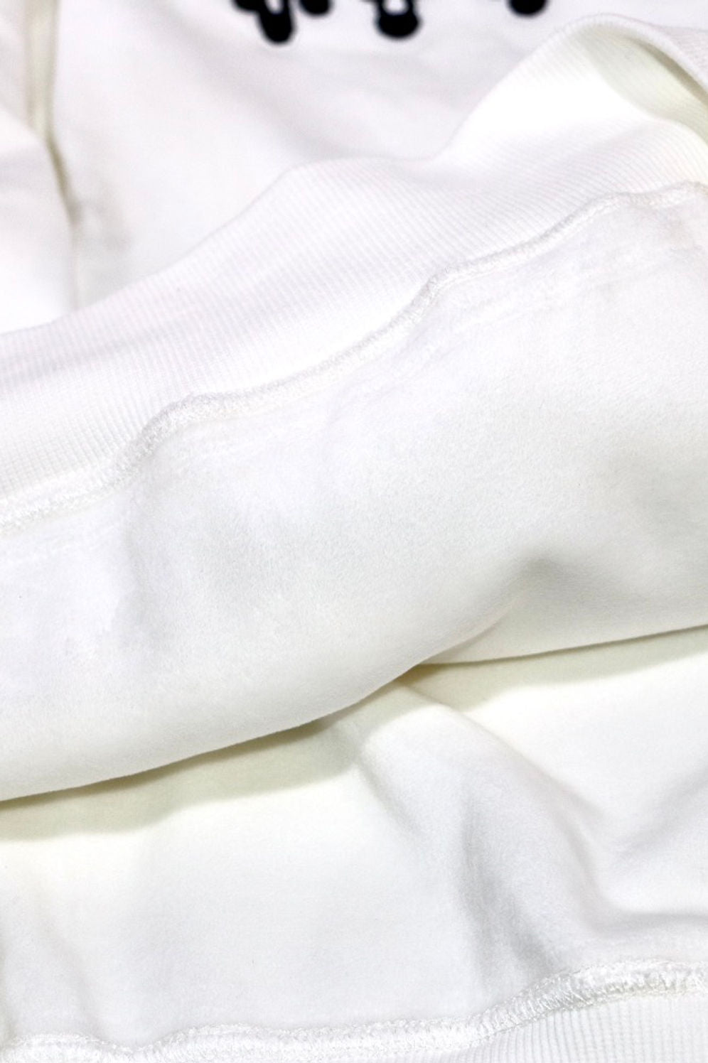 White Embroidered Hoodie