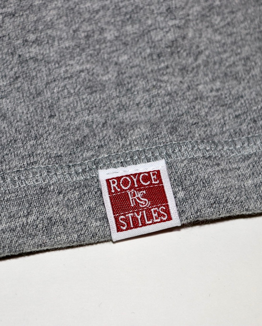 Gray Embroidered T-shirt