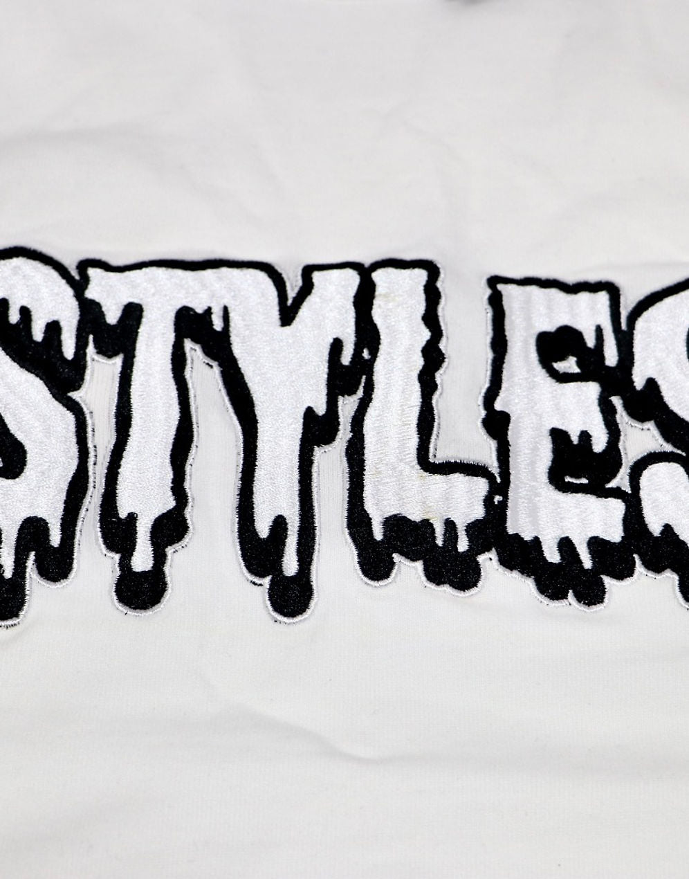 White Embroidered T-shirt
