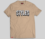 Cream Embroidered T-shirt