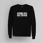 Black Embroidered  Crewneck image 0