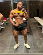 Yellow "GRIND" Stringer Tank top image 3