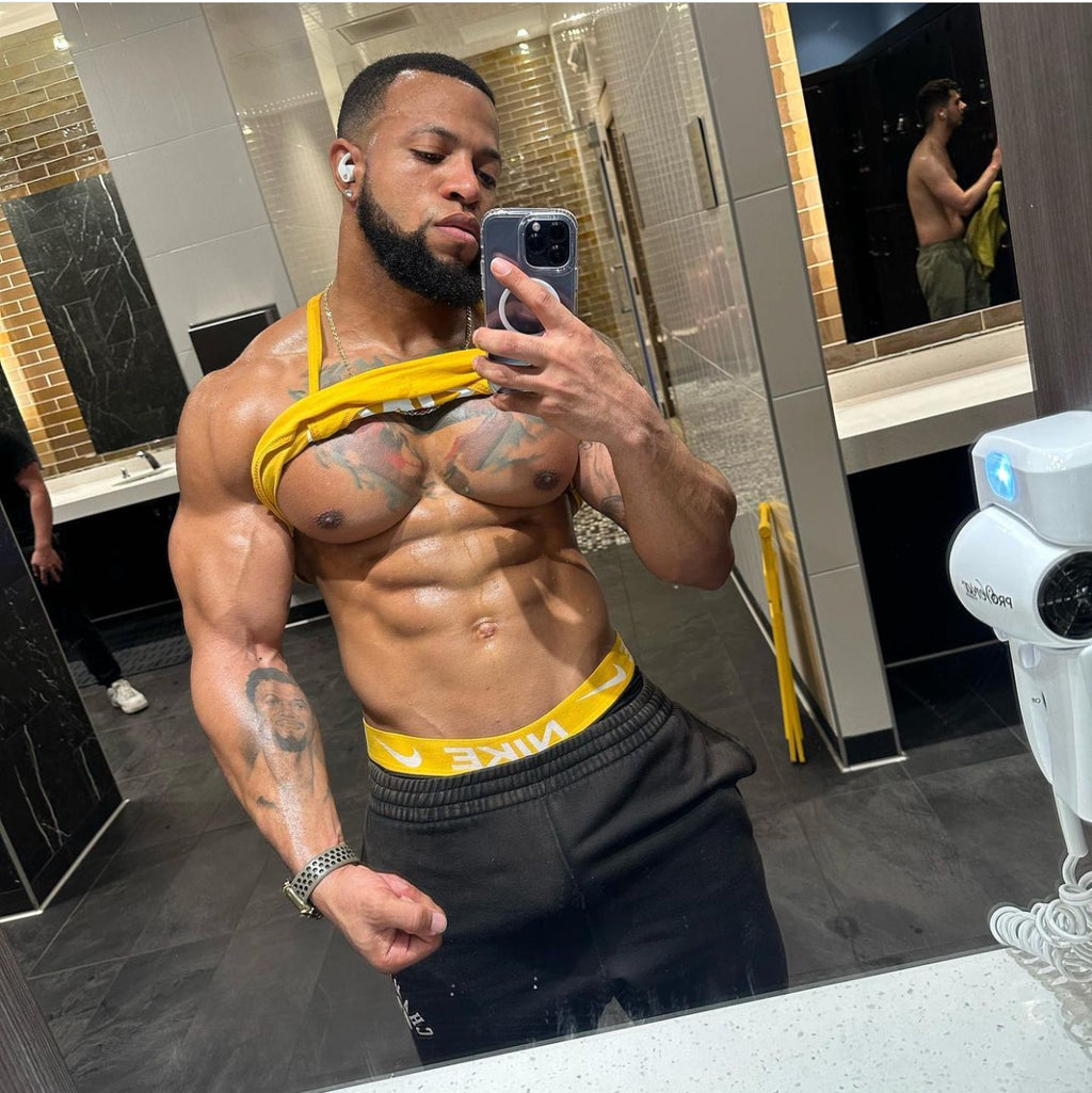 Yellow "GRIND" Stringer Tank top image 2