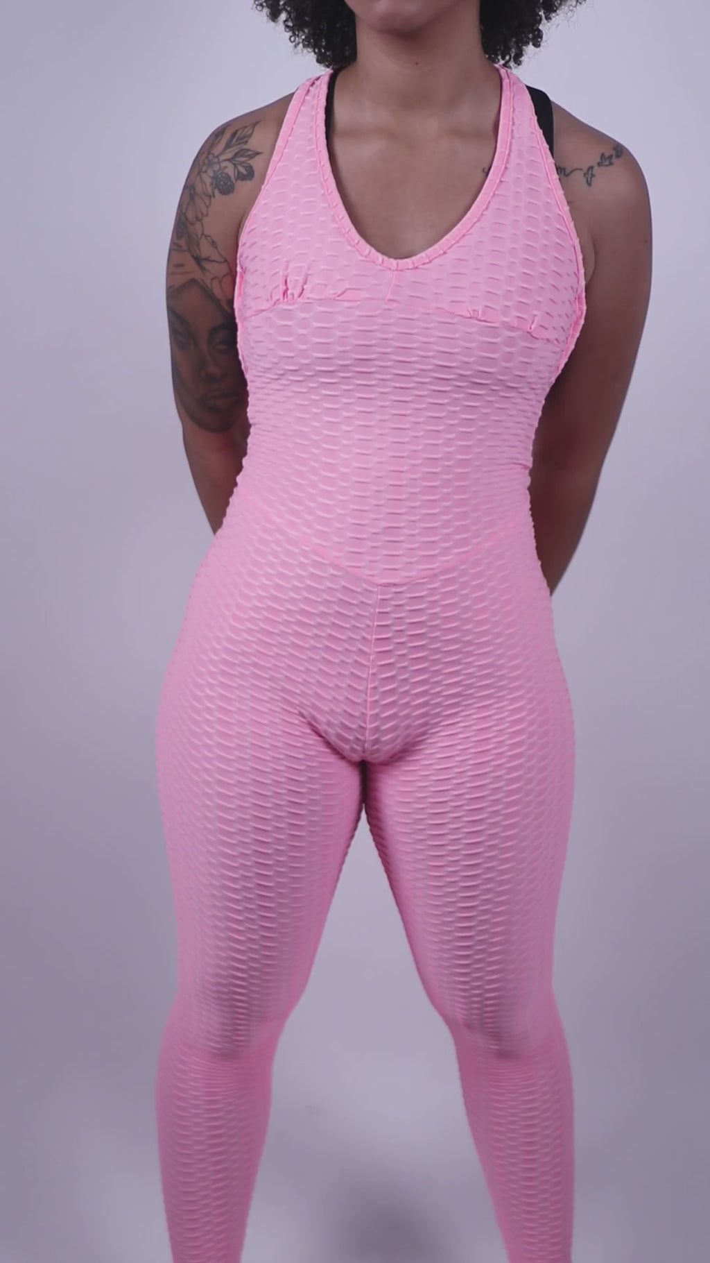 Pink body Suit