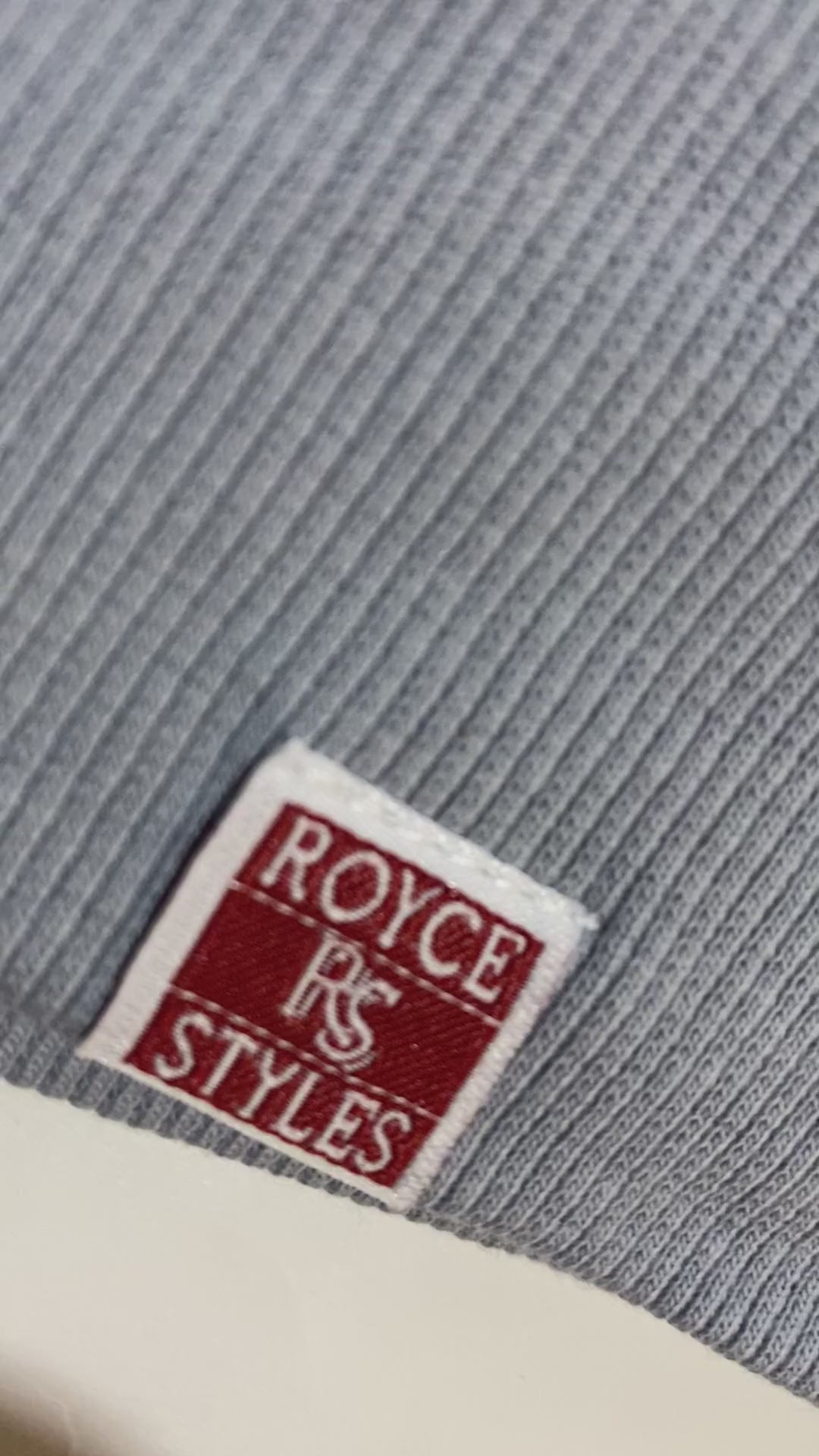 Light Blue Embroidered Crewneck
