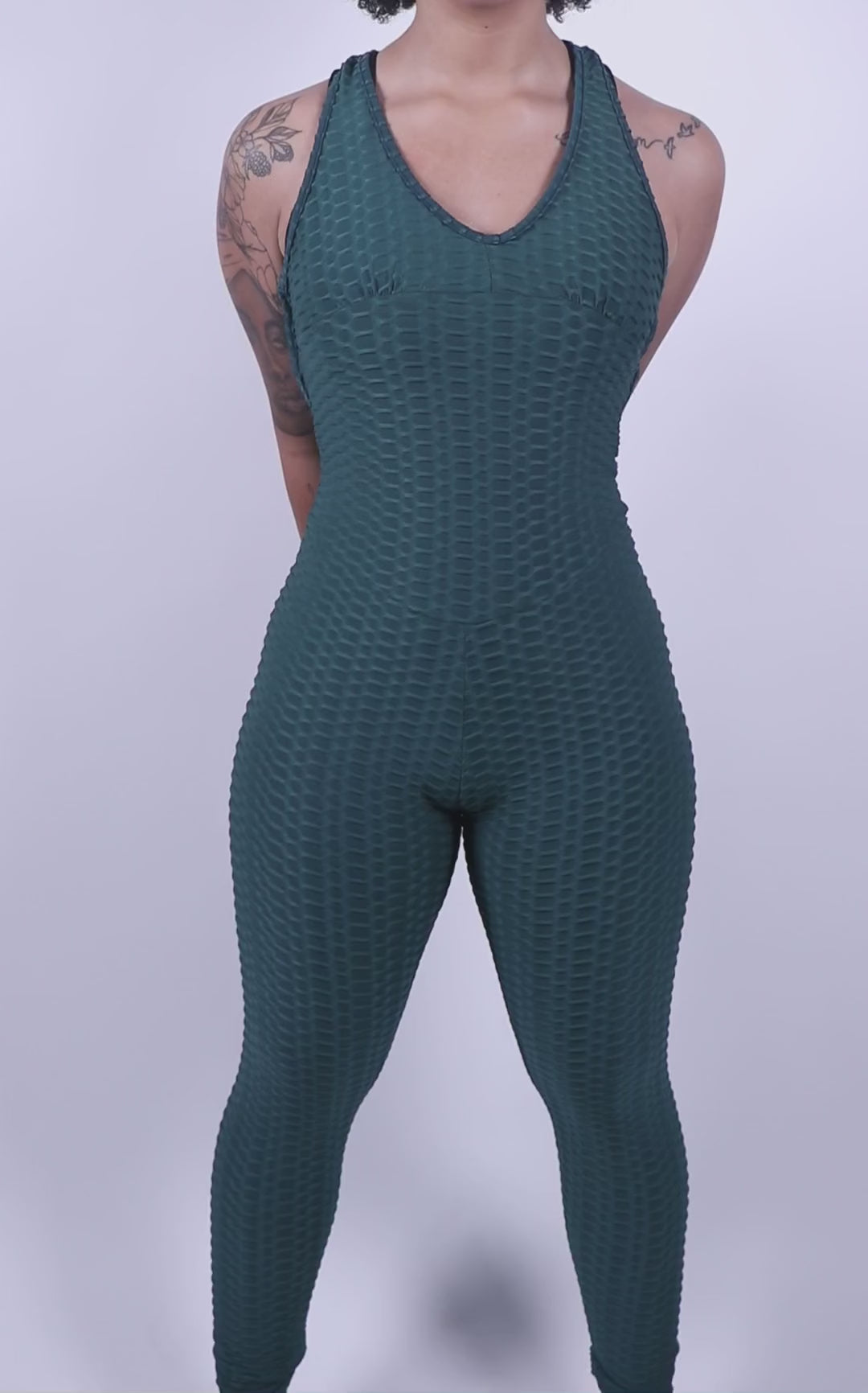 Olive Green Body Suit