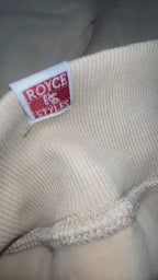 Cream Embroidered Crewneck